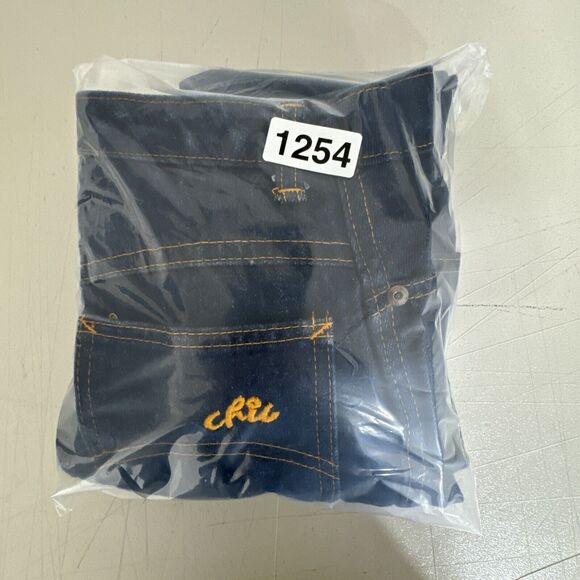 Vintage 70s Chic H.I.S Mom Jeans Sz 14 (27x32) Orange Thread Yoke American Denim - Picture 10 of 10